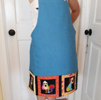 Denim Grill Apron for Dog Lovers