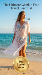 White Lace Beach Cover Up