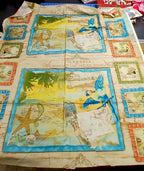 Quilt Panel, Kathleen Francour "Tropical Dreams" 2012, 100% cotton