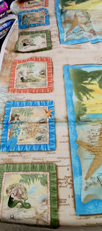 Quilt Panel, Kathleen Francour "Tropical Dreams" 2012, 100% cotton