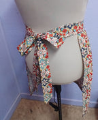 Kitchen Half-apron cotton medallion print