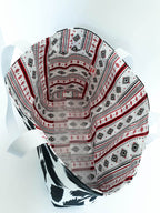 Black & White Tote Bag, Waterproof Outdoor Fabric