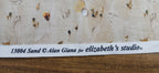 Quilt Panel, Alan Giana for Elizabeths Studio "Sand", 100% Cotton Beach Theme