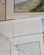 Quilt Panel, Alan Giana for Elizabeths Studio "Sand", 100% Cotton Beach Theme