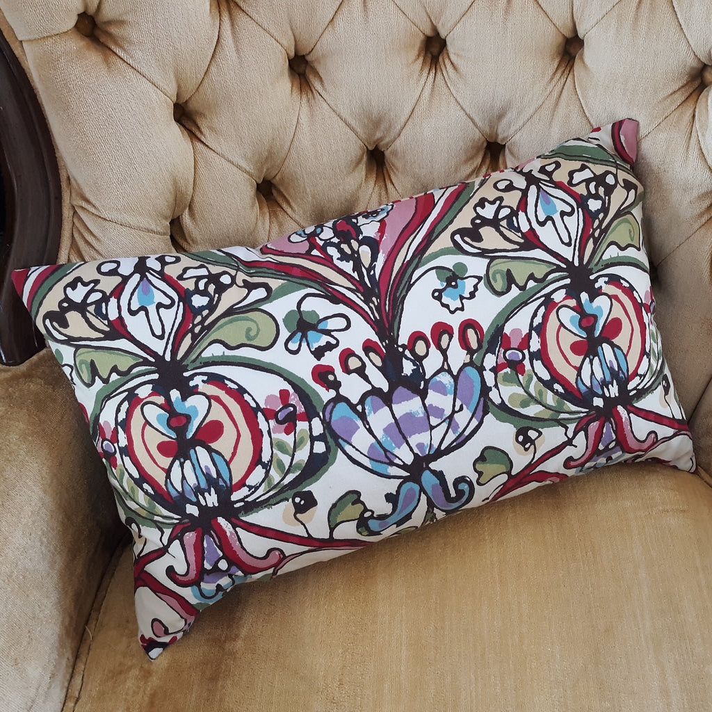 Block Print Throw Pillow Cover | Ethnic Print | 100% Cotton | Handmade