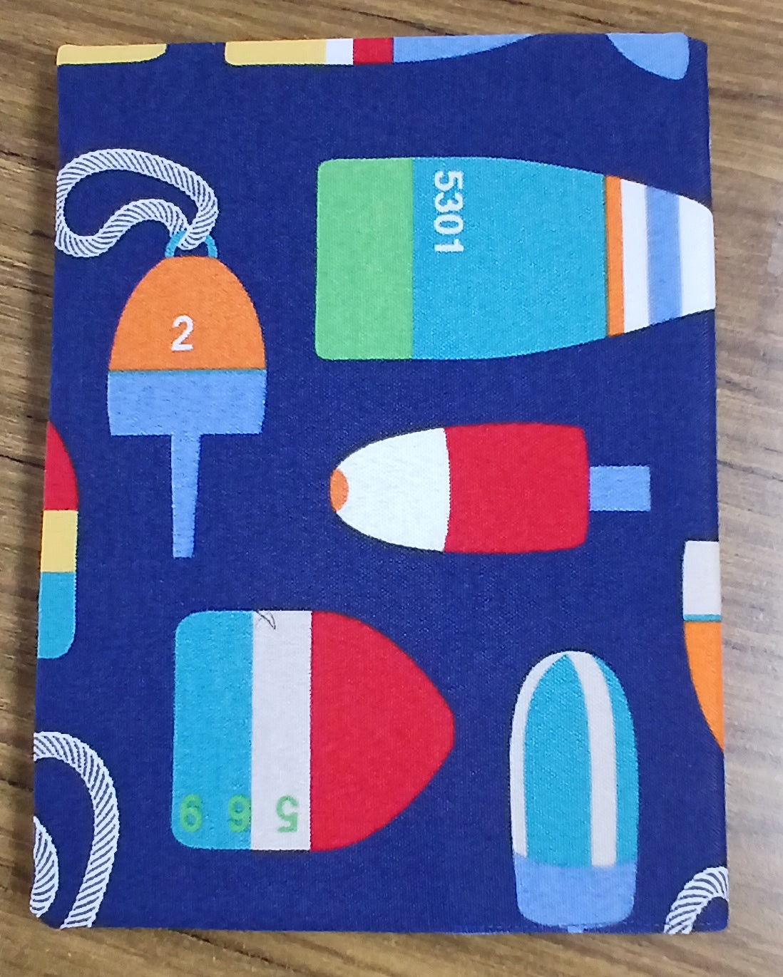 Reusable Journal Cover with Composition Book, 100% Cotton Cover