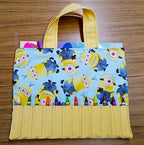Coloring Book Tote with Crayons