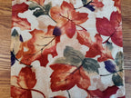 Autumn Leaves Table Runner | Orange Gold Fall Colors | 12"x48" | Handmade in USA