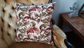 Florentine Throw Pillow Cover, Terracotta and Sage Green 100% Cotton