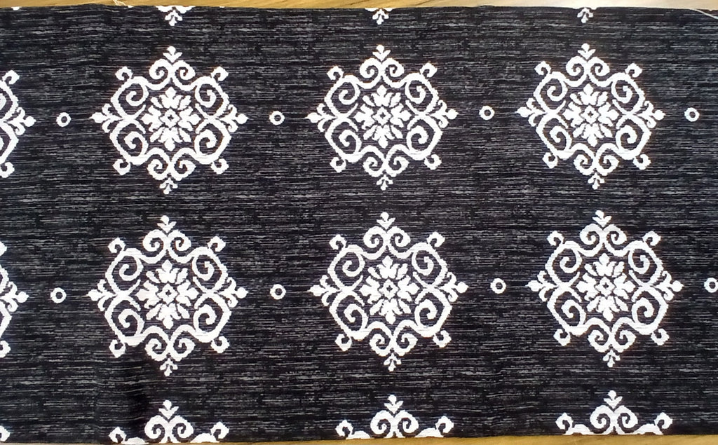 iKat Pillow Cover, Blue or Black 100% Cotton, 18"x18"