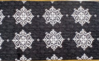 iKat Pillow Cover, Blue or Black 100% Cotton, 18"x18"