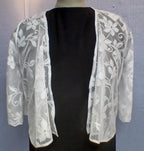 White Lace Shrug, Lace Shoulder Wrap