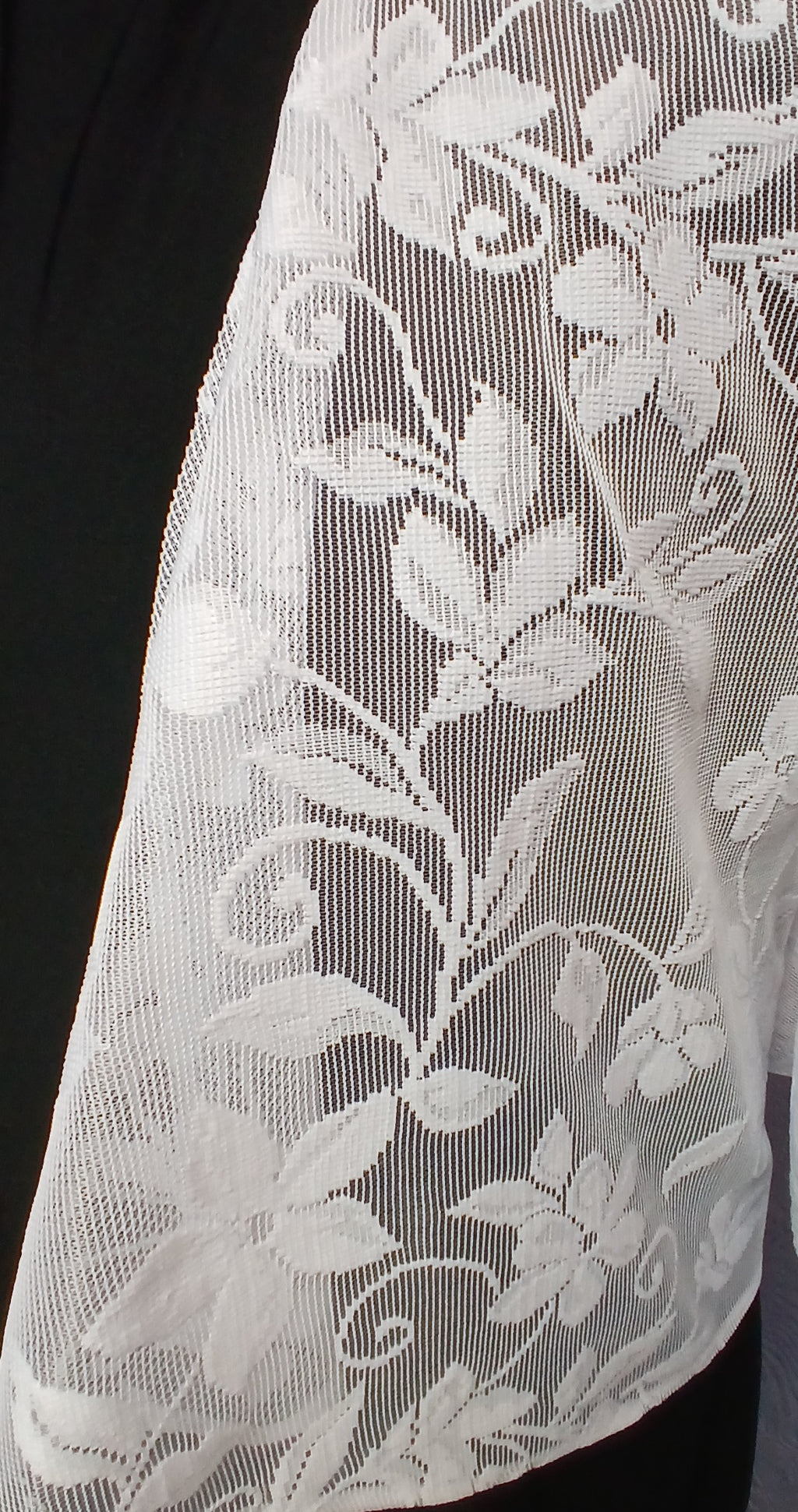 White Lace Shrug, Lace Shoulder Wrap