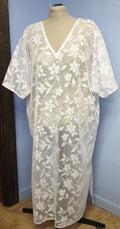 Women's Handmade White Lace Beach Cover Up, Swimsuit Cover, One Size Fits All