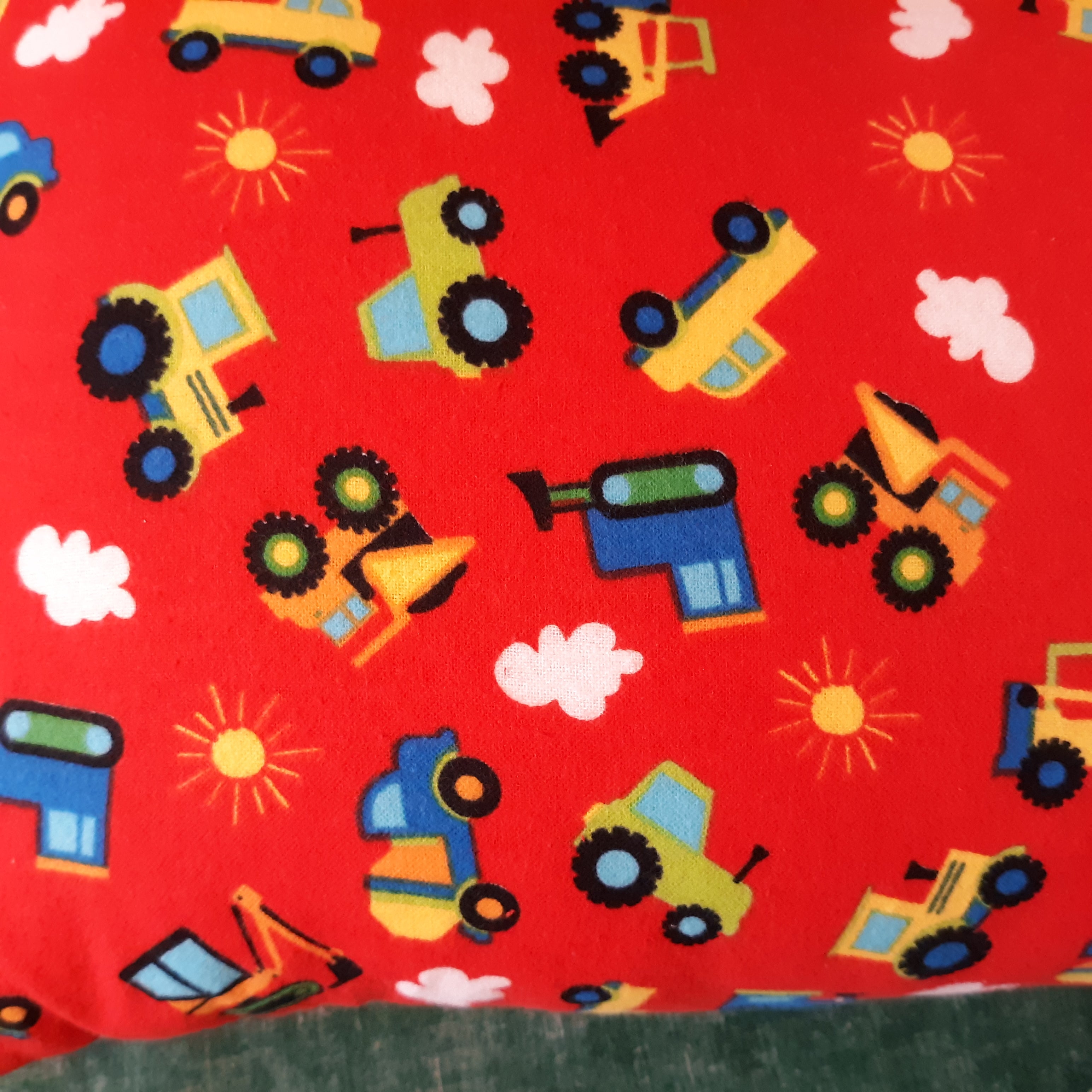 Toddler Pillow Cover, 100% Cotton Flannel