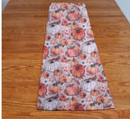 Handmade Fall Pumpkins Table Runner, Fall Decor, Multiple Sizes, 100% Cotton