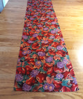 Fruit & Floral Table Runner, 100% Cotton
