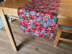 Fruit & Floral Table Runner, 100% Cotton
