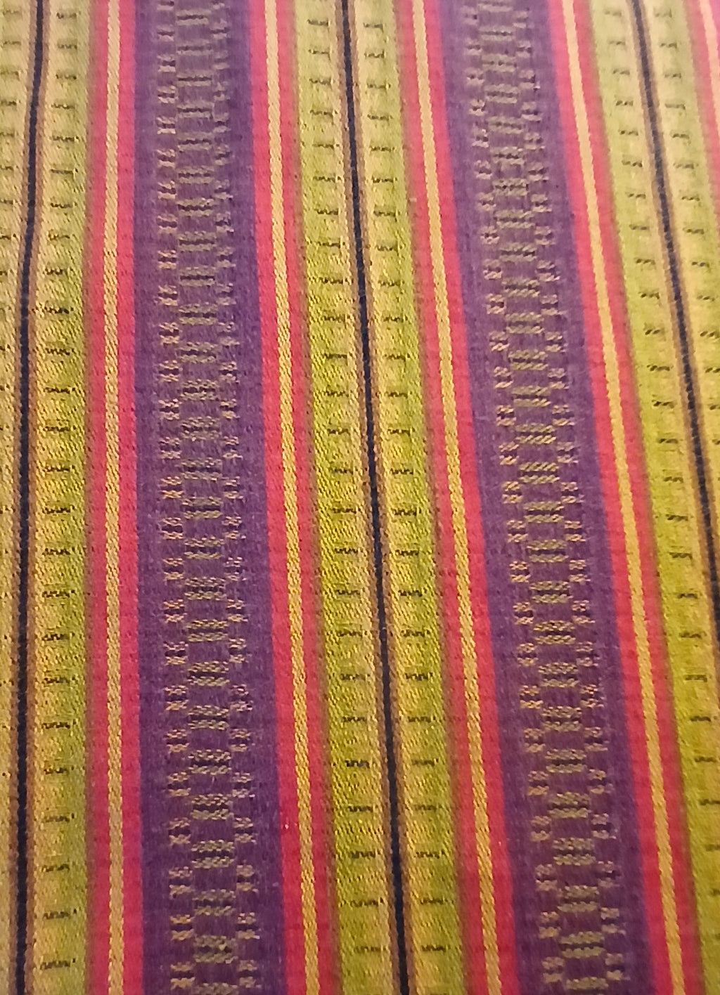 Woven Stripe Table Runner, 100% Cotton