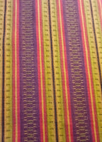 Woven Stripe Table Runner, 100% Cotton
