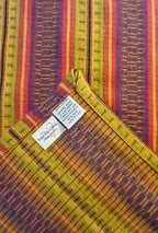 Woven Stripe Table Runner, 100% Cotton