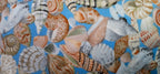 Vintage Quilt Cotton, Timeless Treasures, Seashells