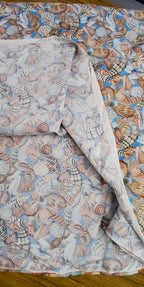 Vintage Quilt Cotton, Timeless Treasures, Seashells
