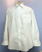 Handmade Classic Tailored Dress Shirt, 100% Cotton Broadcloth
