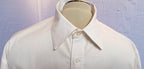 Handmade Classic Tailored Dress Shirt, 100% Cotton Broadcloth