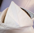 Handmade Classic Tailored Dress Shirt, 100% Cotton Broadcloth
