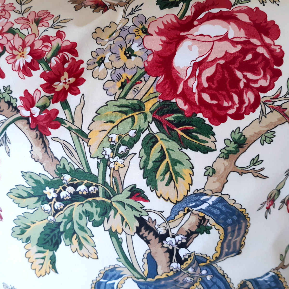 Rare Thibaut Design Throw Pillow Cover, 100% Cotton, 20"x20" Last One