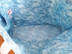Blue Beach Tote, Tropical Waterproof Outdoor Fabric