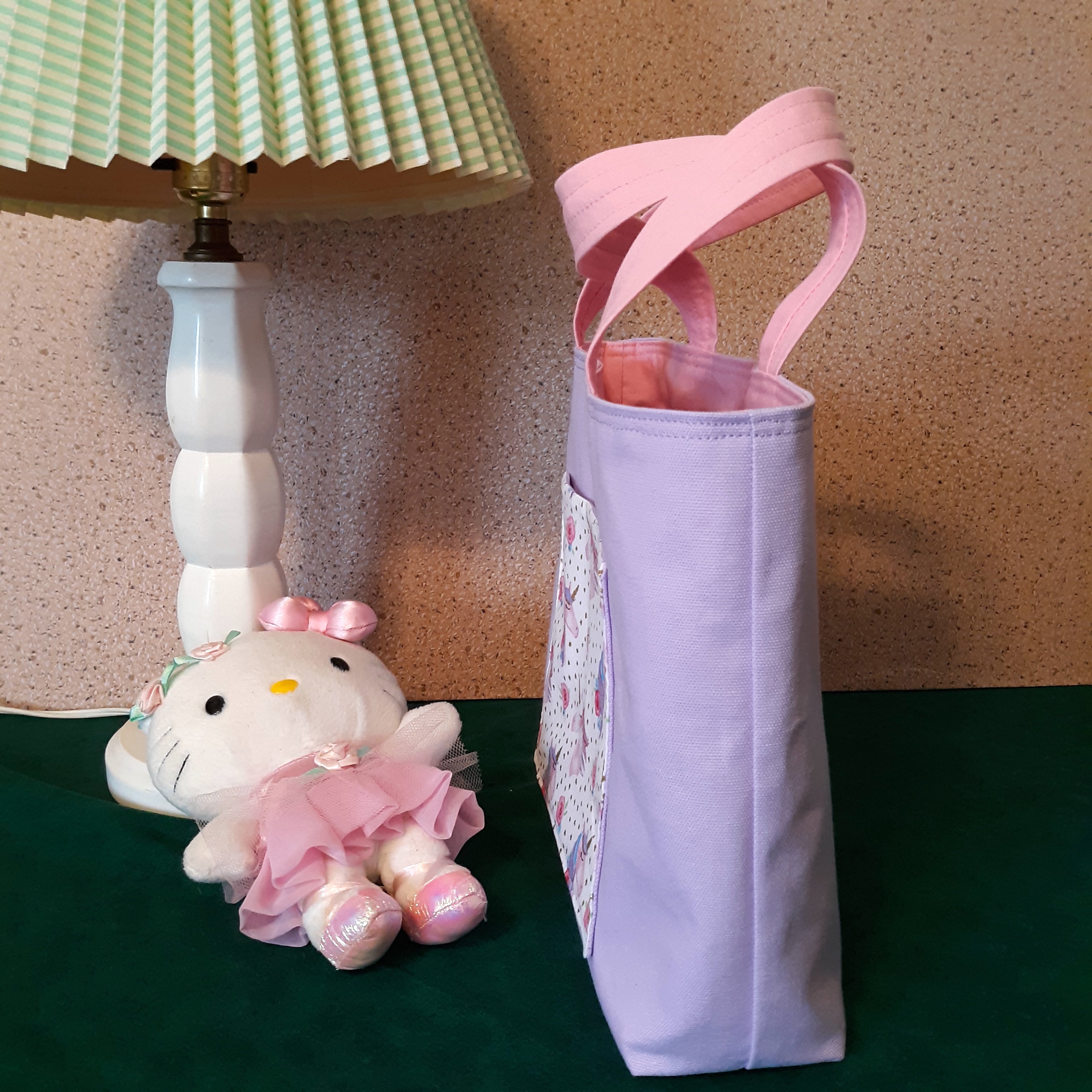 Toddler Tote, Children's Small Tote Bag, Unicorns