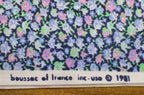 Vintage Boussac of France Cotton (1981), Calico Print