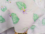 Vintage Voile, Violets on lavender, Nylon