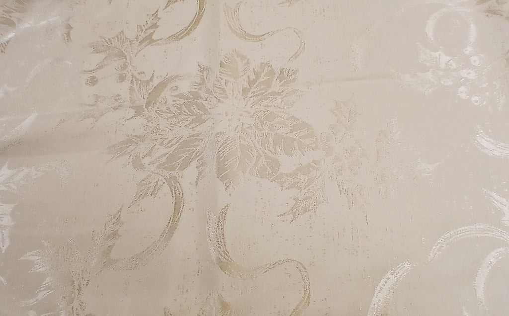 Cotton Damask Table Runner, 100% Cotton