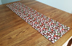 Holiday Table Runner, Fancy Cookies Print 100% Cotton