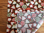 Holiday Table Runner, Fancy Cookies Print 100% Cotton